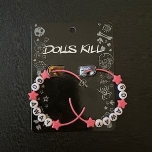 ❗️SOLD❗️Dolls Kill Go Away Earrings